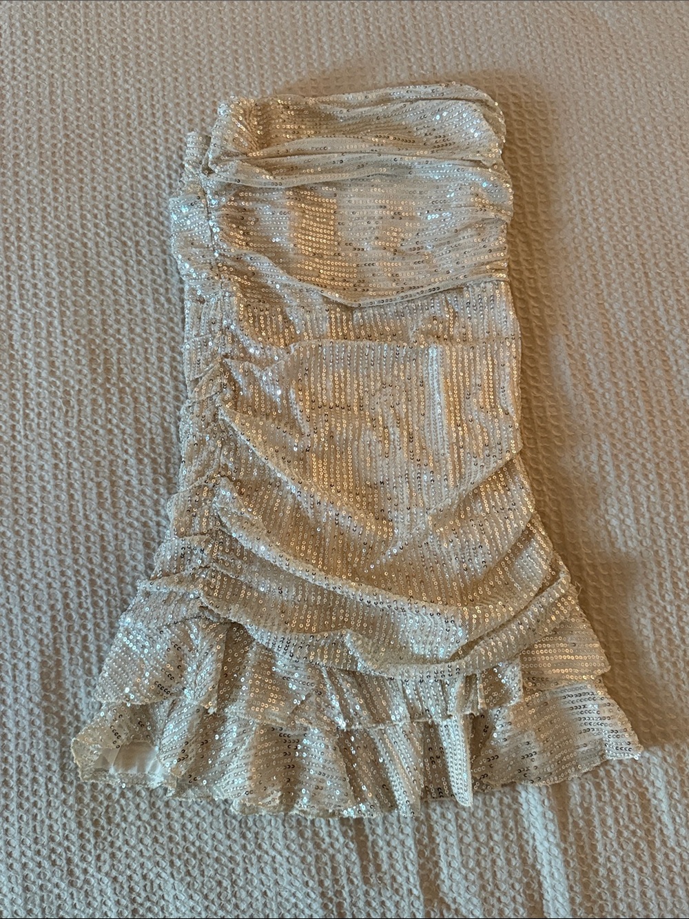 Sequin mini dress